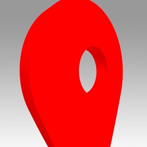 Map pointer 3D Print 368614