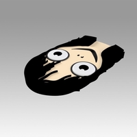 Momo horror ghost bird head - Thumbnail 7