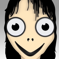 Momo horror ghost bird head - Thumbnail 10