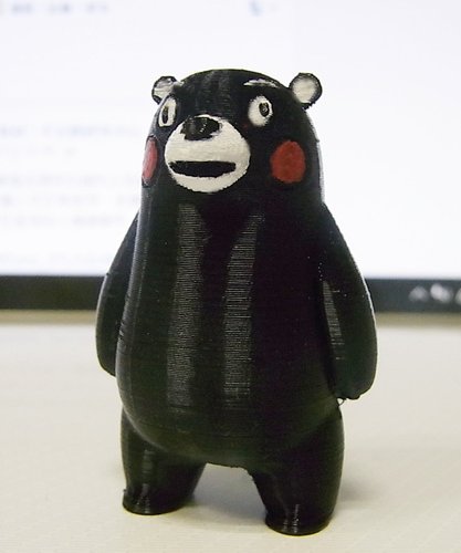 Kumamon / 熊本熊 / くまモン 3D Print 36872