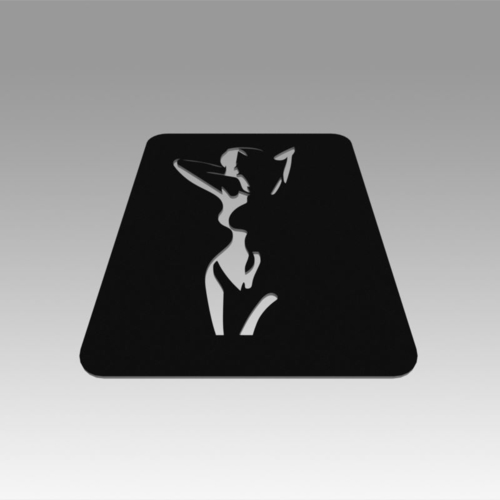 Girl logo 3D Print 368733