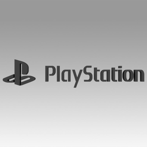 Playstation Video game logo 3D Print 368813