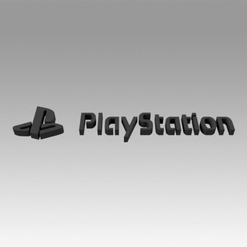 Playstation Video game logo 3D Print 368814