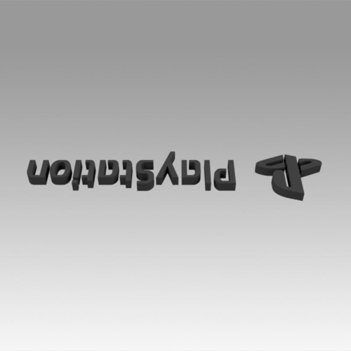 Playstation Video game logo 3D Print 368818