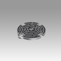 Prisoners Maze pendant movie prop replica - Thumbnail 5