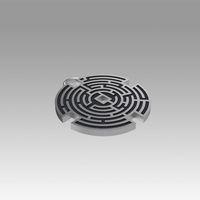Prisoners Maze pendant movie prop replica - Thumbnail 7