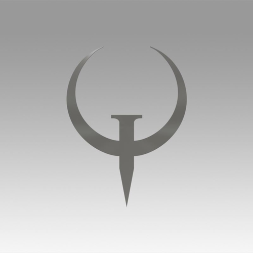 Quake logo 3D Print 368853