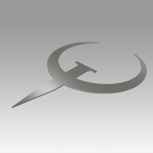 Quake logo 3D Print 368854