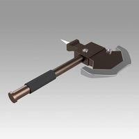 Ragnarok Hulk Robert Bruce Banner Hatchet Cosplay Weapon Prop - Thumbnail 2