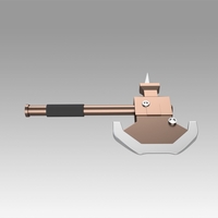 Ragnarok Hulk Robert Bruce Banner Hatchet Cosplay Weapon Prop - Thumbnail 3