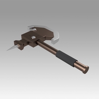 Ragnarok Hulk Robert Bruce Banner Hatchet Cosplay Weapon Prop - Thumbnail 8