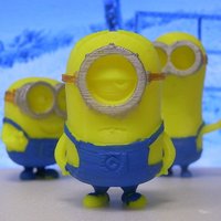 Small Minions_Stuart  (小小兵) 3D Printing 36887