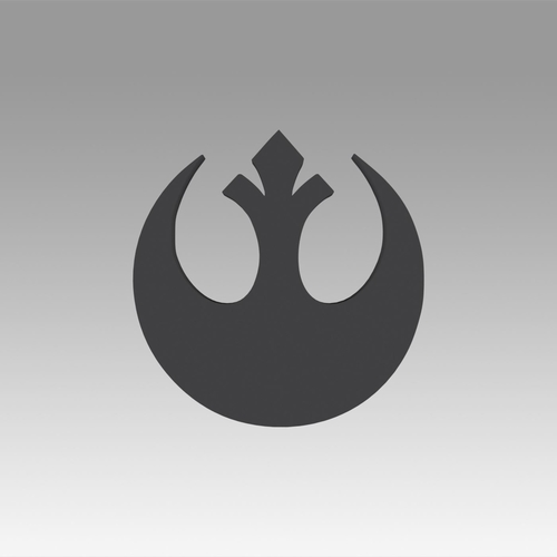 Rebel Alliance Galactic Empire symbol  3D Print 368872