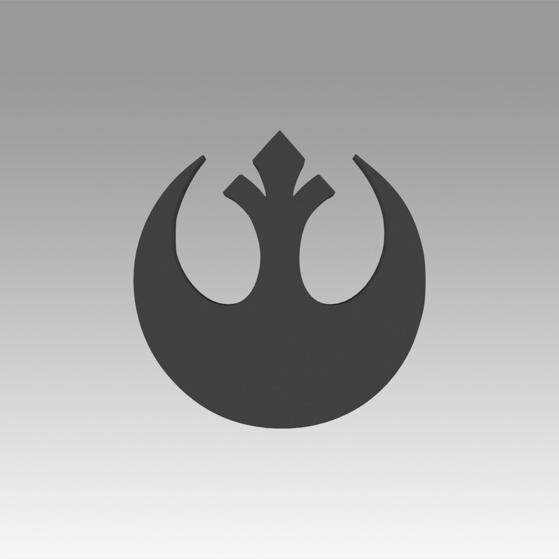 Rebel Alliance Galactic Empire symbol 