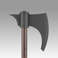 Red Sonja Sonja Hatchet Cosplay Weapon - Thumbnail 6