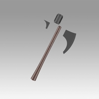 Red Sonja Sonja Hatchet Cosplay Weapon - Thumbnail 7