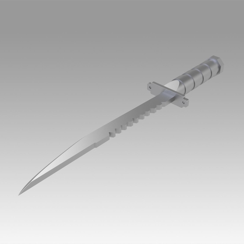 Resident Evil Biohazard Ada Wong Dagger Cosplay Weapon Prop 3D Print 368896