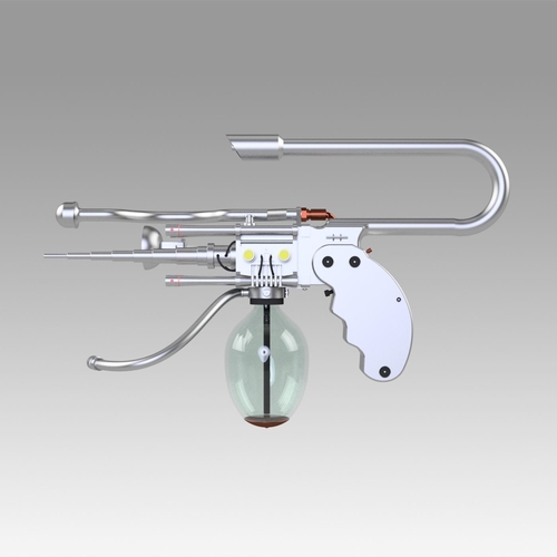 Reverberating Carbonizer with Mutate Capacity - MIB Weapon 3D Print 368901