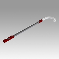 RWBY Roman Torchwick Crutch Cosplay Weapon Prop - Thumbnail 2
