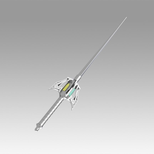 RWBY Weiss Schnee Rapier Myrtenaster Cosplay Weapon Prop 3D Print 368917