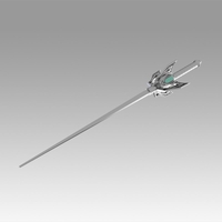 RWBY Weiss Schnee Rapier Myrtenaster Cosplay Weapon Prop - Thumbnail 8