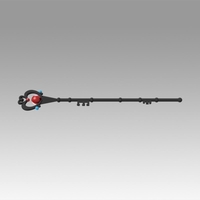 Sailor Moon S Meiou Setsuna Sailor Pluto Cosplay Weapon - Thumbnail 3