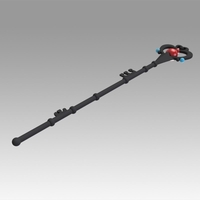 Sailor Moon S Meiou Setsuna Sailor Pluto Cosplay Weapon - Thumbnail 6