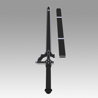 SAO Kirito Elucidator Replica Sword cosplay prop - Thumbnail 2