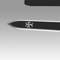 SAO Kirito Elucidator Replica Sword cosplay prop - Thumbnail 10