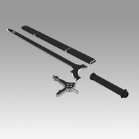 SAO Kirito Elucidator Replica Sword cosplay prop - Thumbnail 11