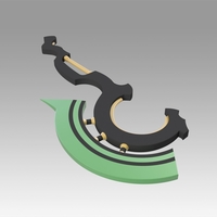 Seraph of the End Vampire Reigna Sangu Axe - Thumbnail 4