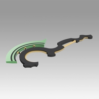 Seraph of the End Vampire Reigna Sangu Axe - Thumbnail 6