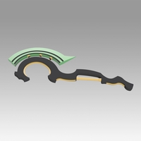 Seraph of the End Vampire Reigna Sangu Axe - Thumbnail 7