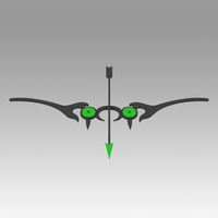 Seraph of the End Yoichi Saotome Bow And Arrow  - Thumbnail 3