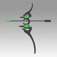 Seraph of the End Yoichi Saotome Bow And Arrow  - Thumbnail 5