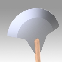 Star Trek TOS Original Series Vulcan Lirpa Melee Combat Weapon  - Thumbnail 5