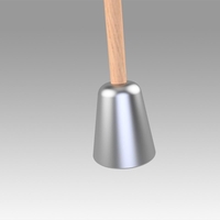 Star Trek TOS Original Series Vulcan Lirpa Melee Combat Weapon  - Thumbnail 6