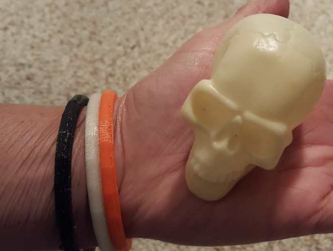 NinjaFlex Halloween Bracelets 3D Print 36905