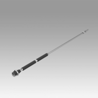 Star Wars Red Royal Guard Staves Cosplay Weapon Prop - Thumbnail 2