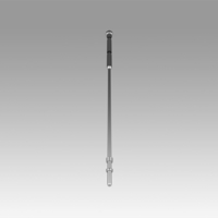 Star Wars Red Royal Guard Staves Cosplay Weapon Prop - Thumbnail 5