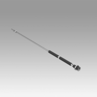 Star Wars Red Royal Guard Staves Cosplay Weapon Prop - Thumbnail 8