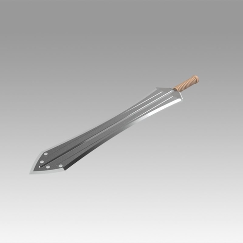 Sword of Erik Killmonger from movie Black Panther  3D Print 369067