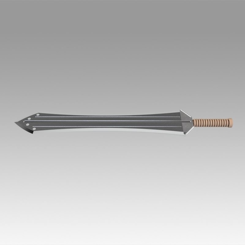 Sword of Erik Killmonger from movie Black Panther  3D Print 369068