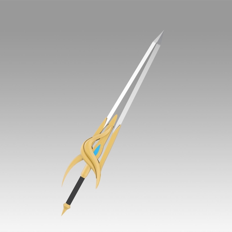 Tales of Graces TOG Richard Sword Cosplay Weapon Prop 