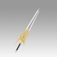 Small Tales of Graces TOG Richard Sword Cosplay Weapon Prop  3D Printing 369076