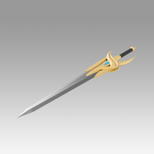 Tales of Graces TOG Richard Sword Cosplay Weapon Prop  3D Print 369081