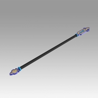 Tales of Zestiria the X Mikleo Staves Cosplay Weapon Prop - Thumbnail 2