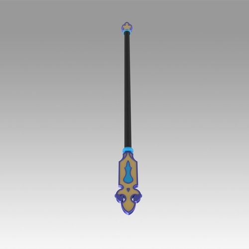 Tales of Zestiria the X Mikleo Staves Cosplay Weapon Prop 3D Print 369088