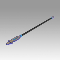 Tales of Zestiria the X Mikleo Staves Cosplay Weapon Prop - Thumbnail 6