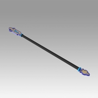 Tales of Zestiria the X Mikleo Staves Cosplay Weapon Prop - Thumbnail 8